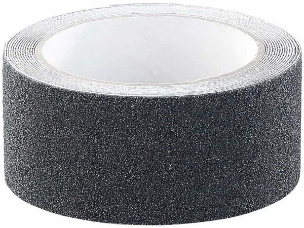 AGT Tape:6er-Set Anti-Rutsch-Klebeband, Robust & Wasserfest, 48mm X 4m, Schwarz 5