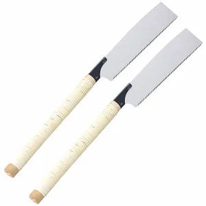 Royal Gardineer Feinsäge:2er-Set Kataba-Japansägen, 26-cm-Sägeblatt, 65Mn-Carbonstahl 10