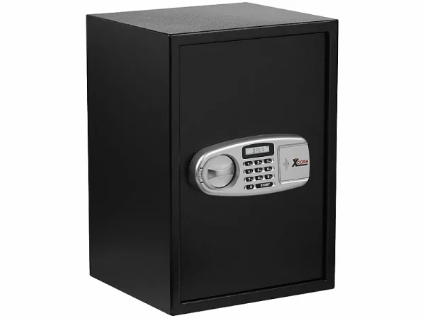 Xcase Wandtresor:Großer-Stahlsafe Mit Digitalem Code-Schloss Und LCD-Display, 50 Liter 3