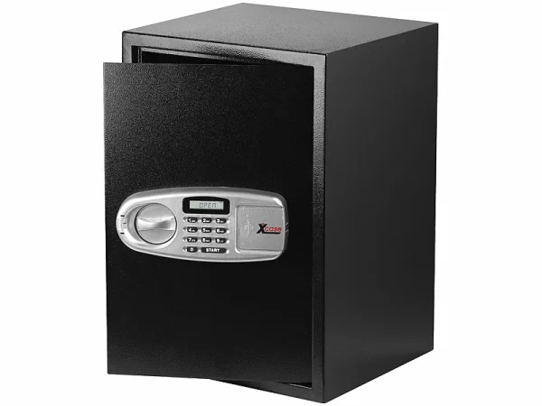 Xcase Wandtresor:Großer-Stahlsafe Mit Digitalem Code-Schloss Und LCD-Display, 50 Liter 4