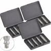 AGT Professional Linksausdreher:3x 4-tlg. Schrauben-Ausdreher-Set Aus HSS-Stahl 20