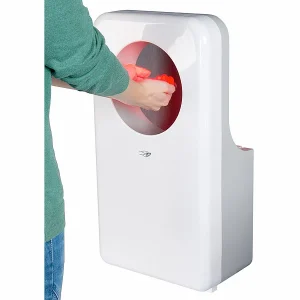 Sichler Haushaltsgeräte Sichler Hand Dryer:Vollautomatischer Profi-Händetrockner Mit LED-Beleuchtung, 1.450 Watt 9