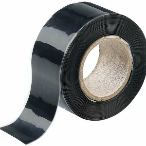 AGT Dichtungs-Klebeband:Selbstklebendes Abdichtband Set 3 X 3 Meter Schwarz 8