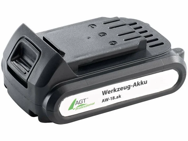 AGT Professional Bohr-Hammer:Akku-Bohrhammer AW-18.sbs Für SDS-plus Inkl. 18-V-Akku Mit 1.300 MAh 4