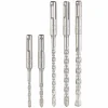 AGT Professional SDS Bohrer:5-teiliges SDS-Plus-Betonbohrer-Set, 5/6/6/8/10 Mm, Sandgestrahlt 11