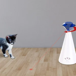 Sweetypet Katzen Laser:Automatische Laser-Katzenangel Zur Förderung Des Jagd-Instinkts 18