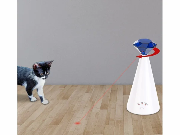 Sweetypet Katzen Laser:Automatische Laser-Katzenangel Zur Förderung Des Jagd-Instinkts 7