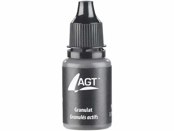 AGT Blitz-Kleber:Reparatur-Set Aus Sekundenkleber Und Schwarzem Granulat, Je 10 Ml 1