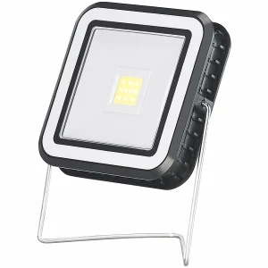 Lunartec LED Akku:Solar-COB-LED-Arbeitsleuchte Im Baustrahler-Design, 3 Watt, 150 Lm 27