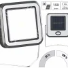 Lunartec LED Akku:Solar-COB-LED-Arbeitsleuchte Im Baustrahler-Design, 3 Watt, 150 Lm 17