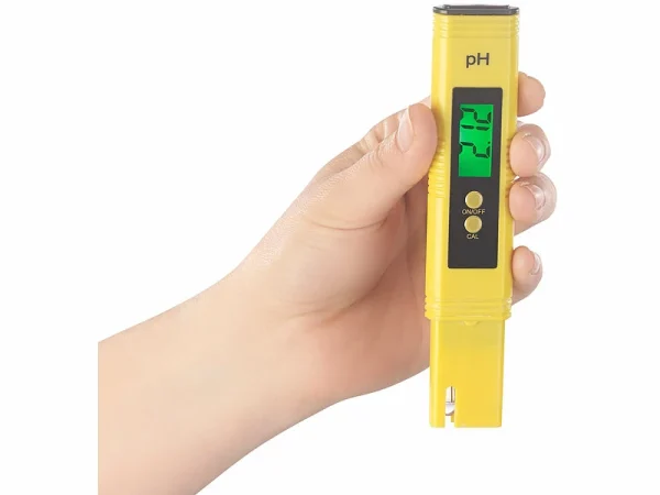 AGT PH Tester:Digitales PH-Wert-Testgerät Mit ATC-Funktion & LCD, PH 0 – 14, 2er-Set 6