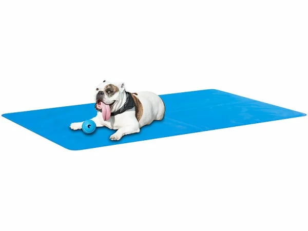 Sweetypet Kühldecke:Selbstkühlende XL-Kühlmatte Für Hunde & Katzen, Gel-Füllung, 120×75 Cm 5