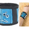 AGT Magnetarmband:Magnet-Armband Für Nägel & Schrauben Mit 6 Magneten, Gummizug & Tasche 5