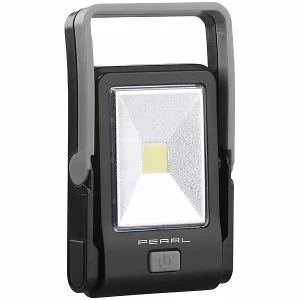 PEARL Leuchte:LED-Arbeitsleuchte Im Baustrahler-Design Mit 3 Watt COB-LED, 160 Lumen 12