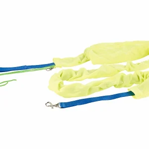 Infactory Hundegeschirr:4in1-Hundeleinen-Set Mit Signal-Überzug, Halsband & Trainigs-Leine 9