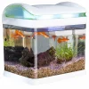 Sweetypet Aquarium:Transport-Fischbecken Mit Filter, LED-Beleuchtung Und USB, 3,3 Liter 20