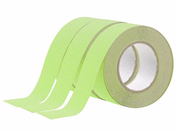 Infactory Leuchtklebeband:3er-Set Phosphoreszierendes Anti-Rutsch-Klebeband “GitD”, 5 Cm X 10 M 1