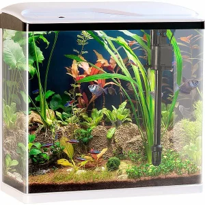 Sweetypet Aquarium Pflanzen:Nano-Aquarium-Komplett-Set Mit LED-Beleuchtung,Versandrückläufer 24