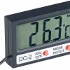 Infactory Aquarienthermometer:Digitales Aquarium-Thermometer Mit Uhrzeit Und LCD-Display, 1 M Kabel 29