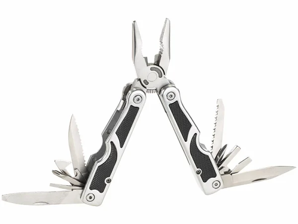 Semptec Urban Survival Technology Semptec Multiwerkzeug:27in1-Multitool Aus Edelstahl Mit Schraubendreher-Set Und Gürteltasche 3