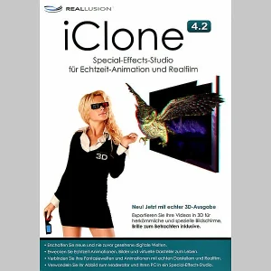 S.A.D. Animation (PC-Software):iClone 4.2 Mit 3D-Unterstützung 6