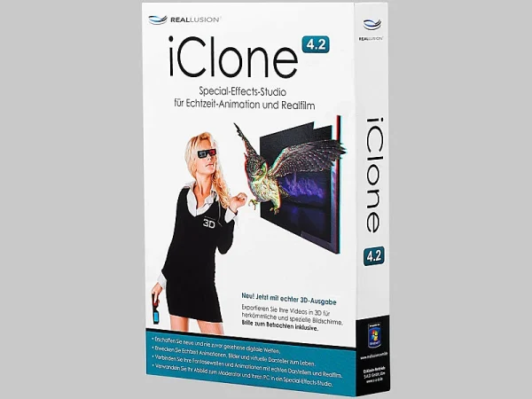 S.A.D. Animation (PC-Software):iClone 4.2 Mit 3D-Unterstützung 1