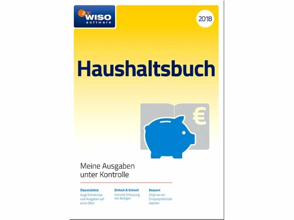 WISO Software:Haushaltsbuch 2018 1