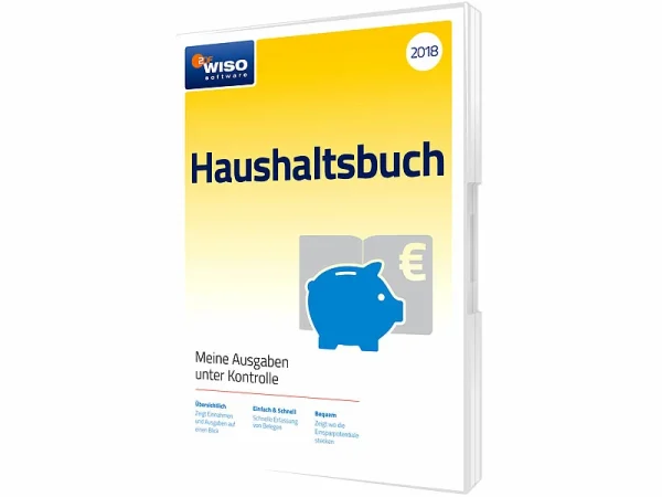 WISO Software:Haushaltsbuch 2018 4