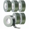 AGT Gewebe Klebeband:6er-Set Original-Bundeswehr-Panzerband, Olivgrün, 50 M X 50 Mm, 310 µ 34