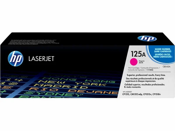 Hp Original Tonerkartusche CB543A, Magenta 1