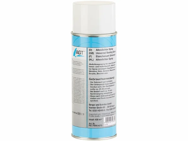 AGT Dichtspray:Allesdichter-Spray, Weiß, 400 Ml 1