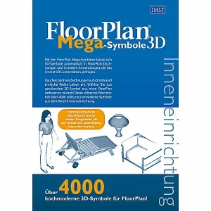 IMSI 3D Hausplaner:Floorplan Mega Symbole 3D 12