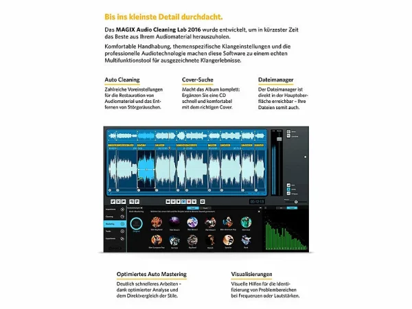 MAGIX Audio Restaurator:Audio Cleaning Lab 2016 6