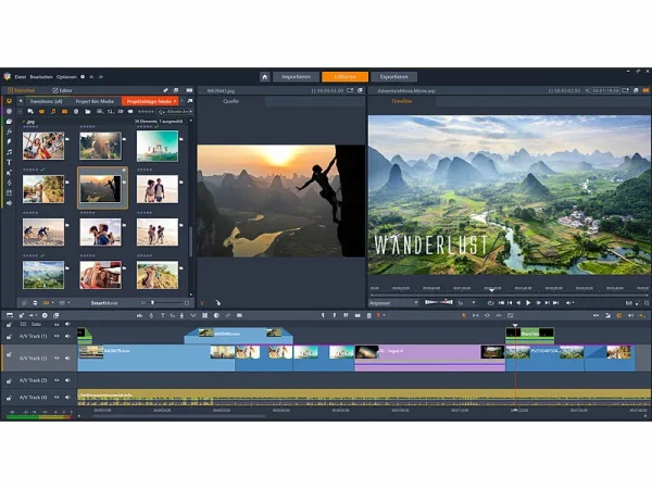 Pinnacle Video Schnitt Programm:Studio 22 Ultimate 7