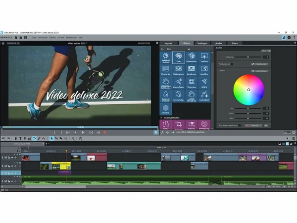 MAGIX Videoschnitt-Softwares:Video Deluxe 2022 Plus 3