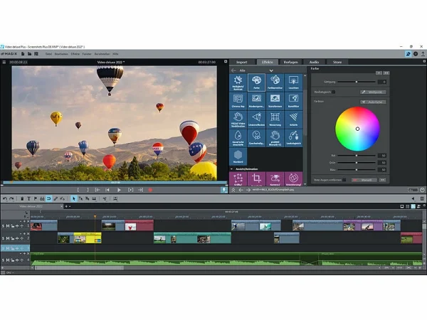 MAGIX Videoschnitt-Softwares:Video Deluxe 2022 Plus 7