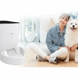 Infactory Futterautomat Katze:Smarter Futterspender Für Hunde & Katzen Mit WLAN Und App, 4 L 27