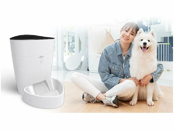 Infactory Futterautomat Katze:Smarter Futterspender Für Hunde & Katzen Mit WLAN Und App, 4 L 8