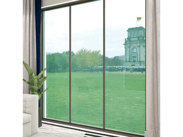 Infactory Fensterfolie:4er-Set Isolier-Spiegelfolie, Selbstklebend, Sicht-/UV-Schutz,60x200cm 6