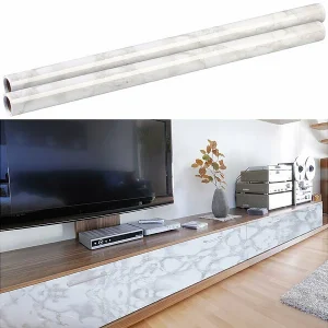 Infactory Folien Für Möbel:4er-Set Deko- Und Möbelfolie “Marmor” Für DIY-Projekte, 60 X 300 Cm 29