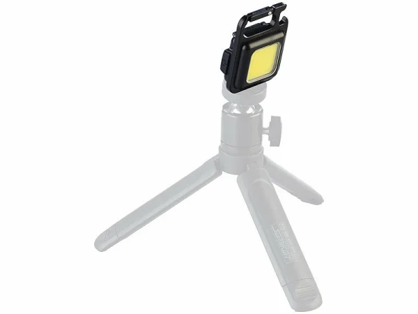 PEARL Arbeitslampe:Multifunktions-Arbeitsleuchte, 5W COB-LED, 500lm, Akku, Flaschenöffner 16