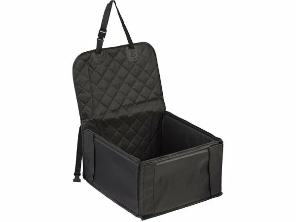 Sweetypet Hundeautositz:Wasserdichter Hunde-Sitzkorb Für Pkw-Sitz, 45 X 25 X 45 Cm 4